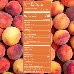 Peach Party Energy Drink