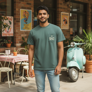 Stay Hydrated Hippie Water T-Shirt – Comfort Colors® Pocket Shirt